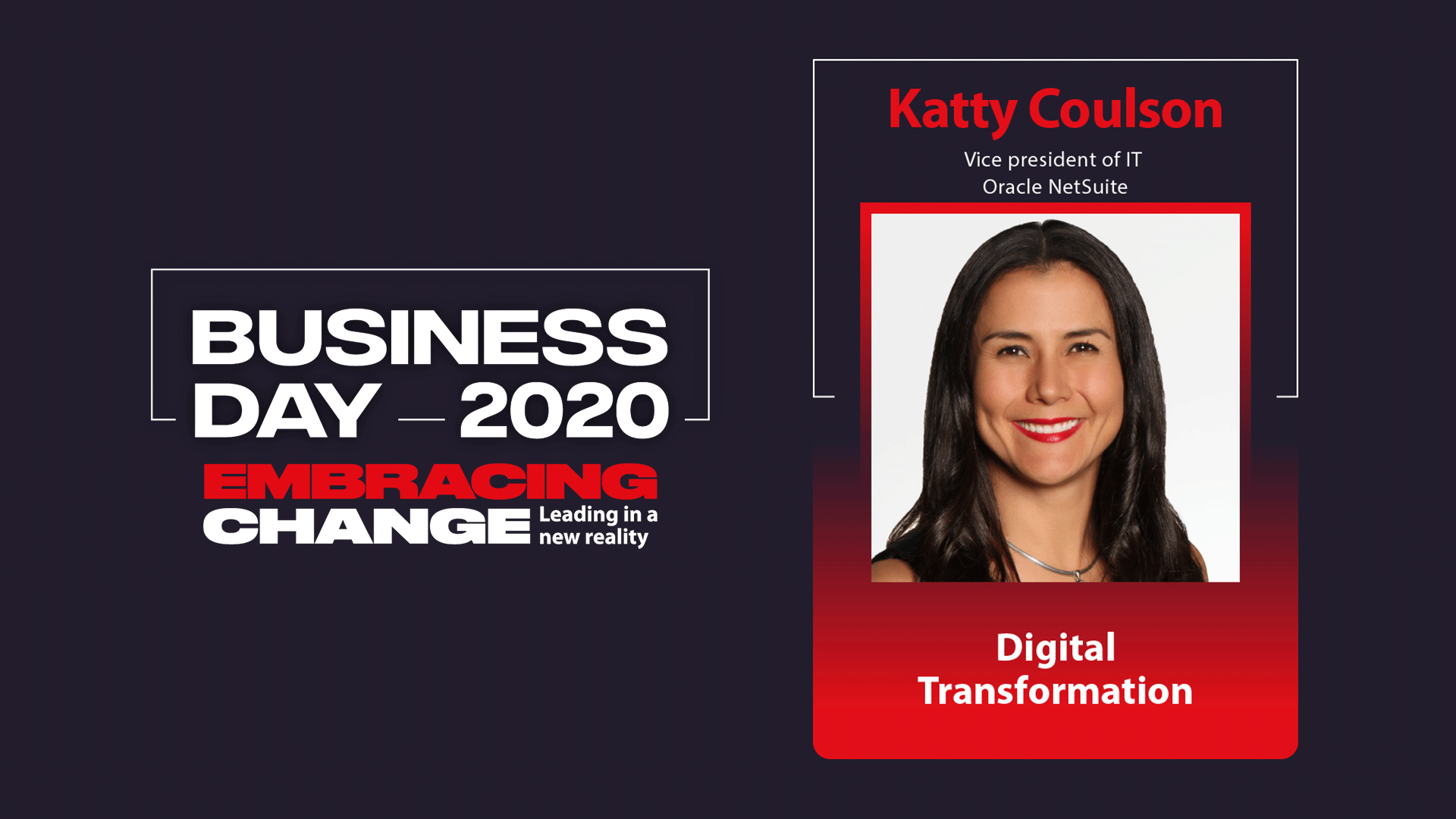 Katty Coulson: Transformación digital en tiempos de pandemia | Business Day 2020
